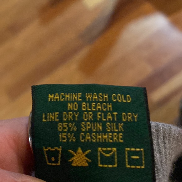 Vintage - Cabela’s men’s size 2XL gray long sleeve made of spunk silk & cashmere - Picture 3 of 3